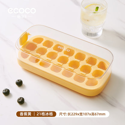 Press-and-Release Ice Cube Tray