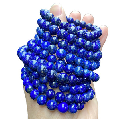 4A natural lapis lazuli bracelet.