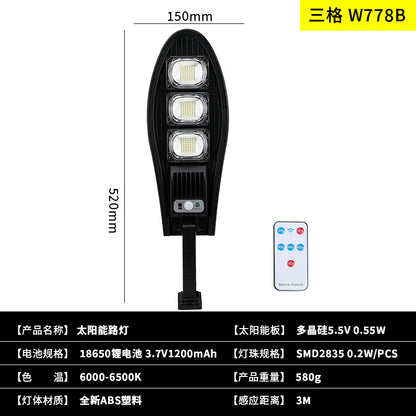 Solar street lights, garden wall lights