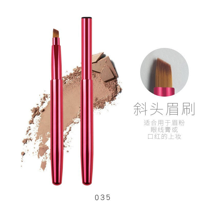 Colorful Retractable Dual-Ended Lip Brush