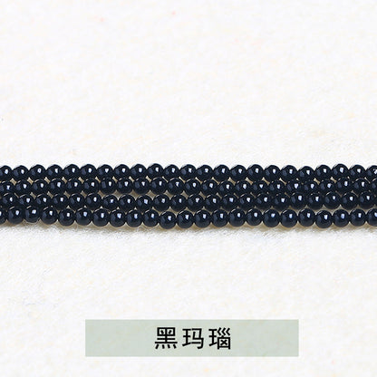 Very fine beads all kinds of crystal agate 2mm-3mm round beads