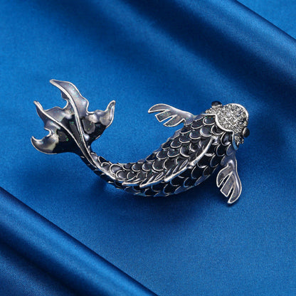 Lucky Koi Brooch