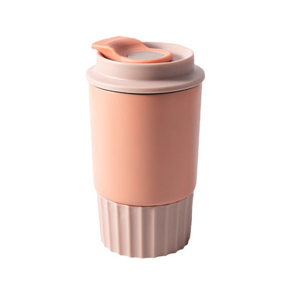 Large capacity portable coffee cup