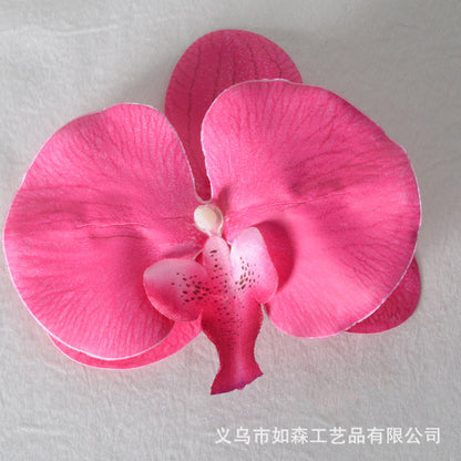 Simulation 3D lamination butterfly orchid flower head