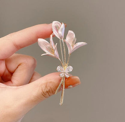 Lily Butterfly Brooch