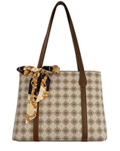 Printed shoulder tote bag tote bag