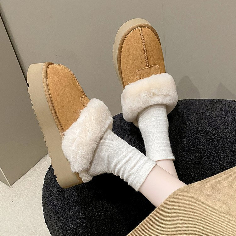 Thick bottom matte thick bottom slippers