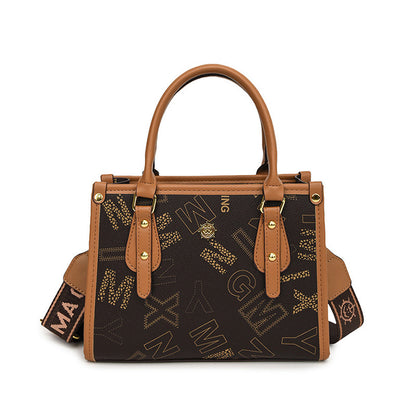 Retro high-end light luxury tote bag