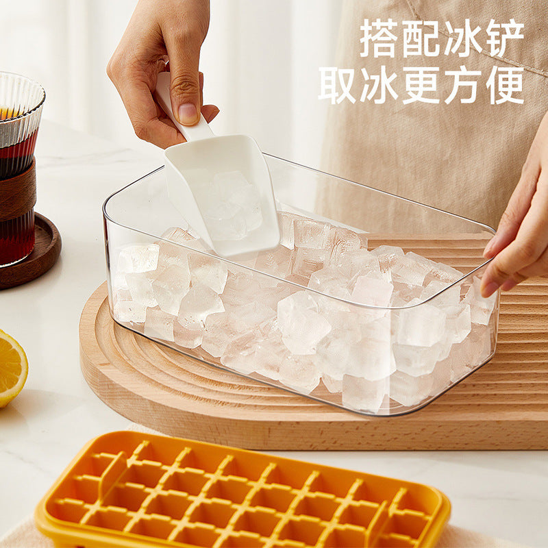 One-touch ice tray