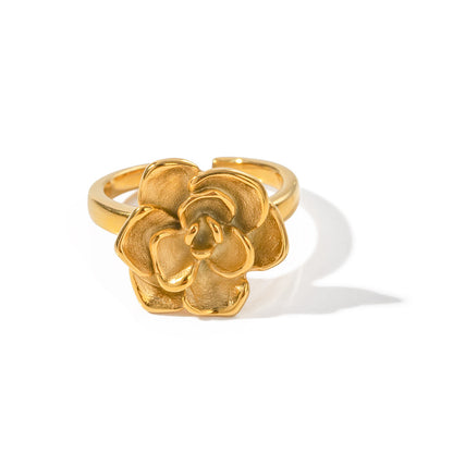 Camellia Open Ring