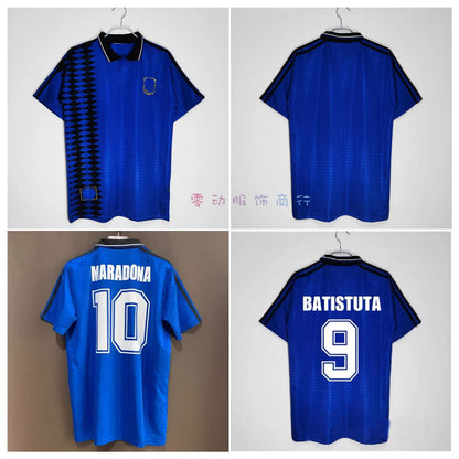 1994 World Cup Batistuta Maradona Messi Retro Jersey