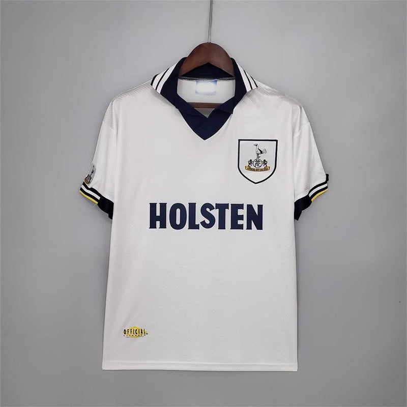 Retro Tottenham Keane Baddiel Defore Short Sleeve