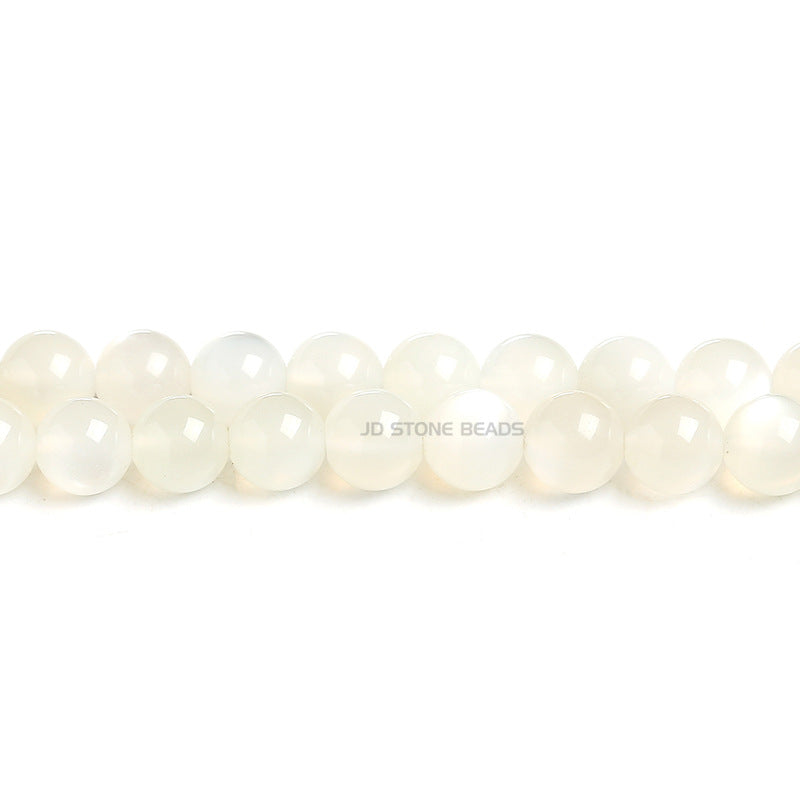 White moonlight loose beads DIY beads