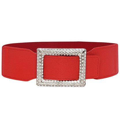 Women's Slim Wide Belt Women