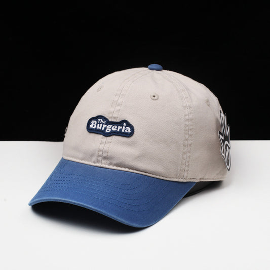 Wide-Brim Baseball Cap