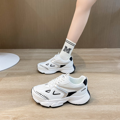 women's autumn casual thick sole sports shoes