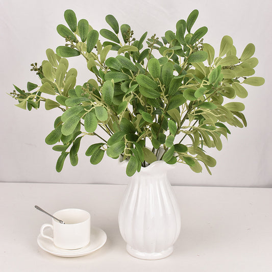 5 fork jujube leaf bunch leaf peanut leaf artificial flower leaf