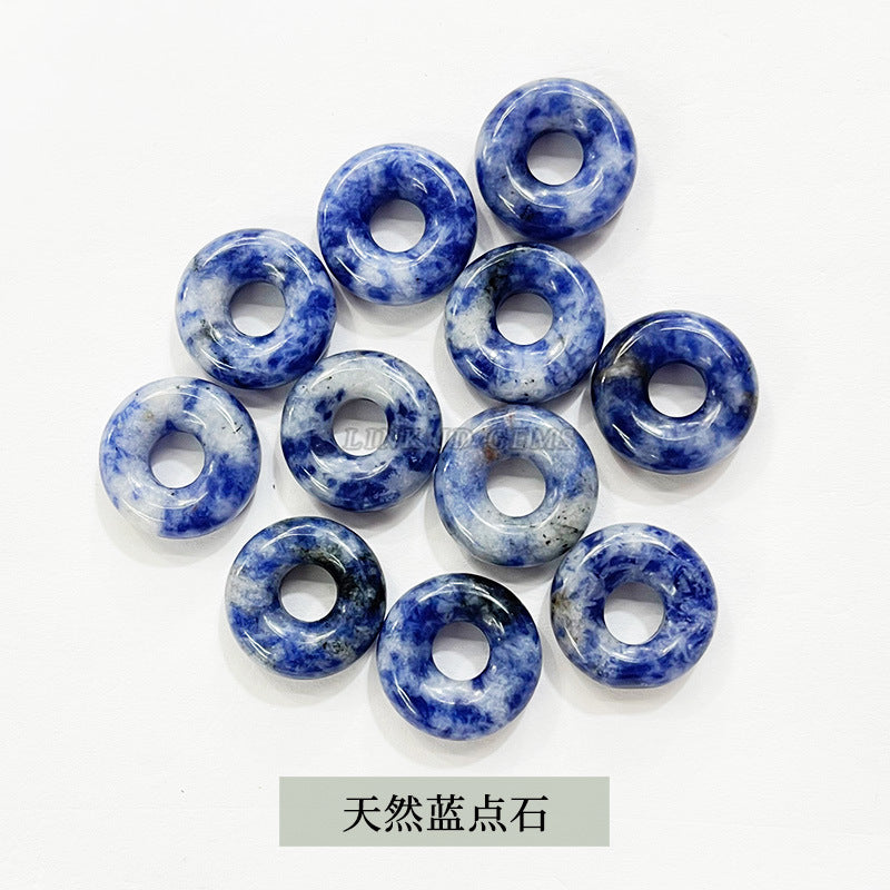 Large hole bead loose bead crystal agate 5m 8m hole