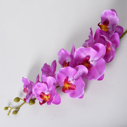 Single artificial flower 9-head Phalaenopsis orchid