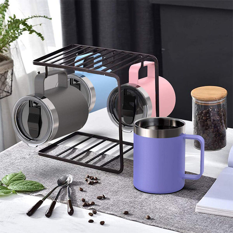 Best-selling 304 stainless steel double-layer thermos cup