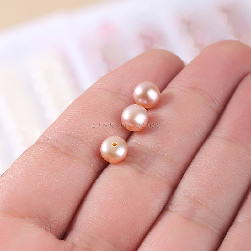 4A grade natural freshwater white pearl loose beads