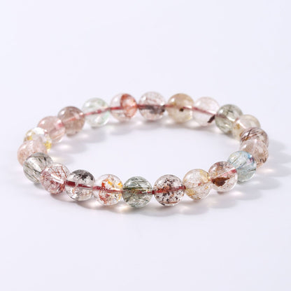 Natural salt source agate bracelet tourmaline bracelet