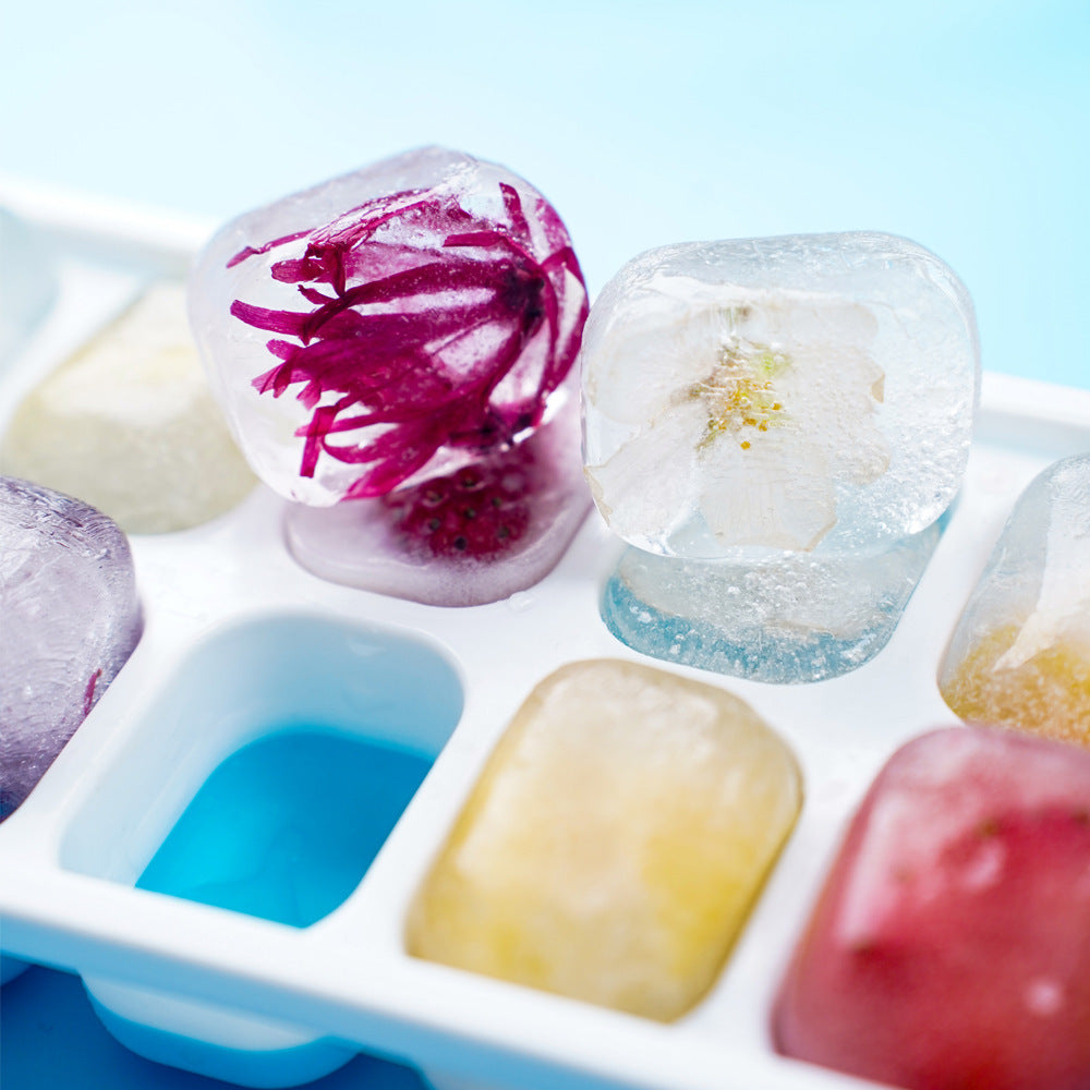 Candy Color 14-Cube Silicone Ice Tray