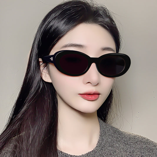 European Retro Fashion Small Frame Sunglasses