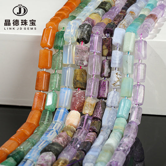 8 * 11Mm crystal cut cylindrical beads