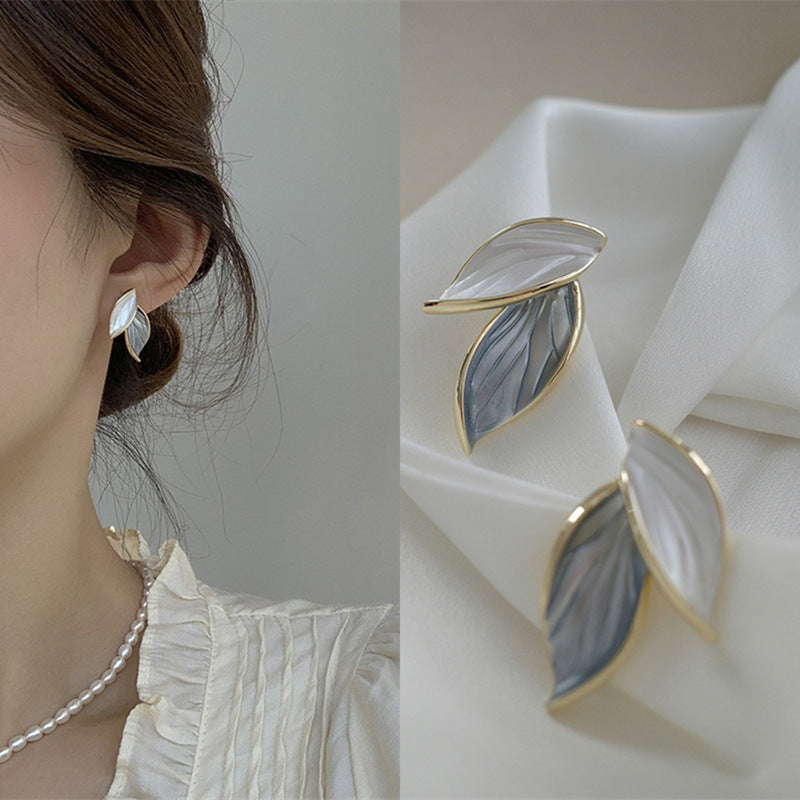 Fashion Wind Leaf Earrings