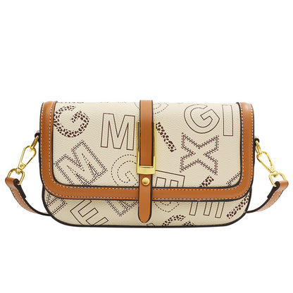 Classic printed messenger small square bag