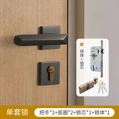 Brass door lock