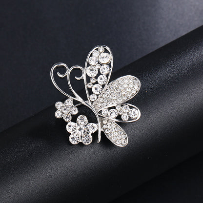 Accessories Butterfly Pearl Brooch