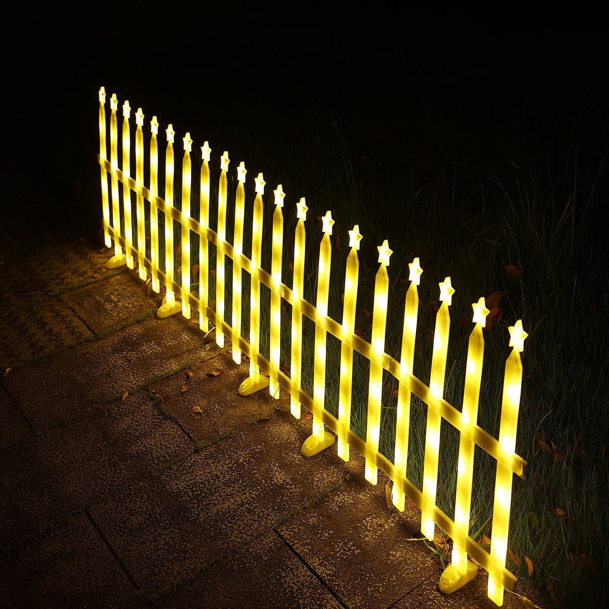 RGB point control outdoor landscape decoration atmosphere fence light