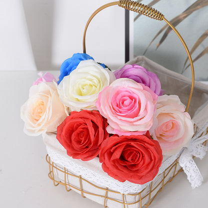 Bobo ball short simulation rose bouquet