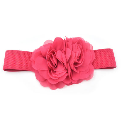 6Cm wide flower decorative waist seal