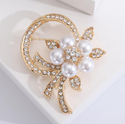 Pearl Flower Fashion Corsage