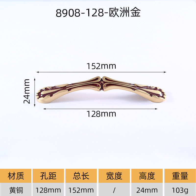 Wholesale of cabinet drawer copper handle