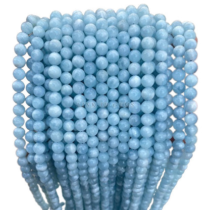 7A Natural Aquamarine Loose Beads