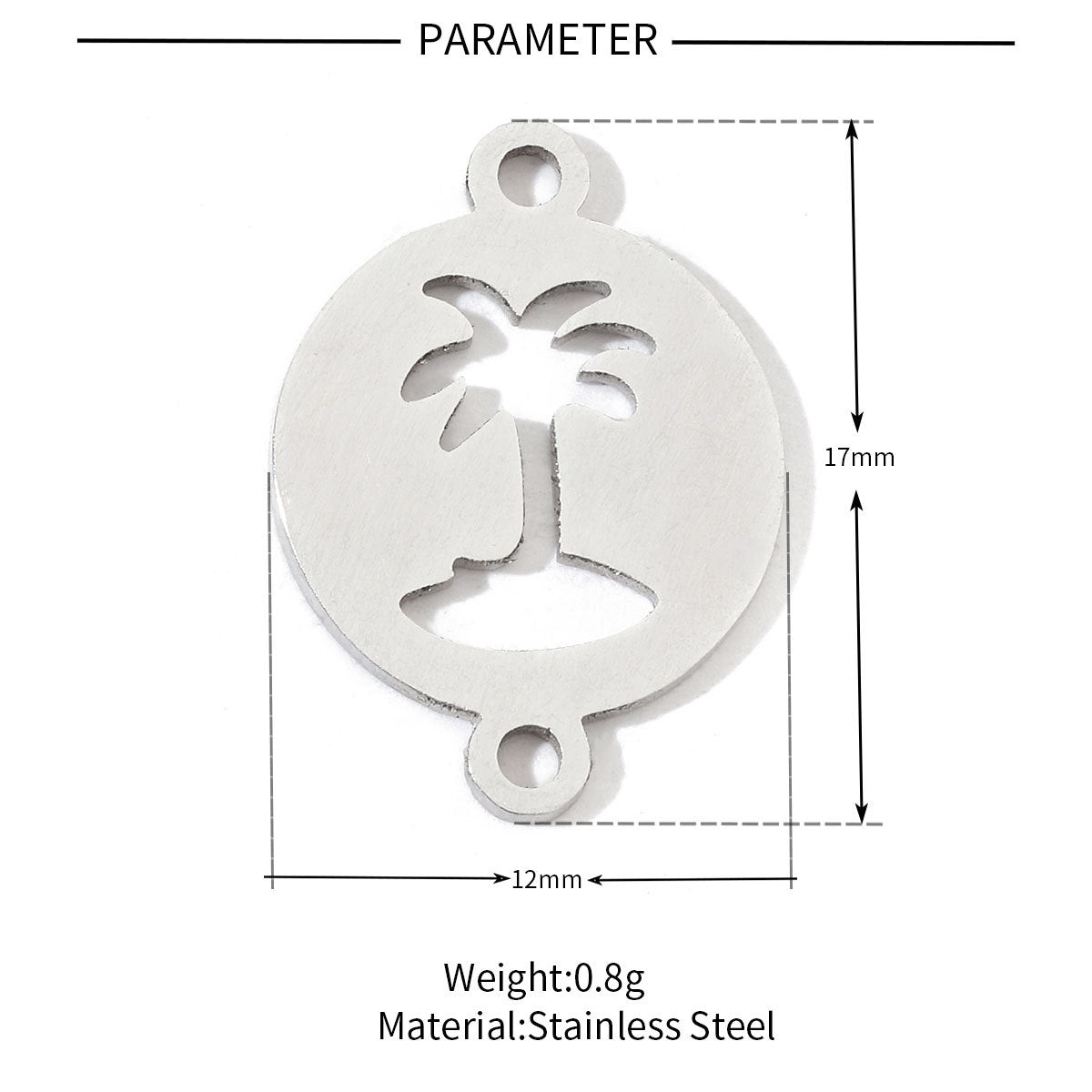 20 pcs/pack smiley face love pineapple titanium steel pendant