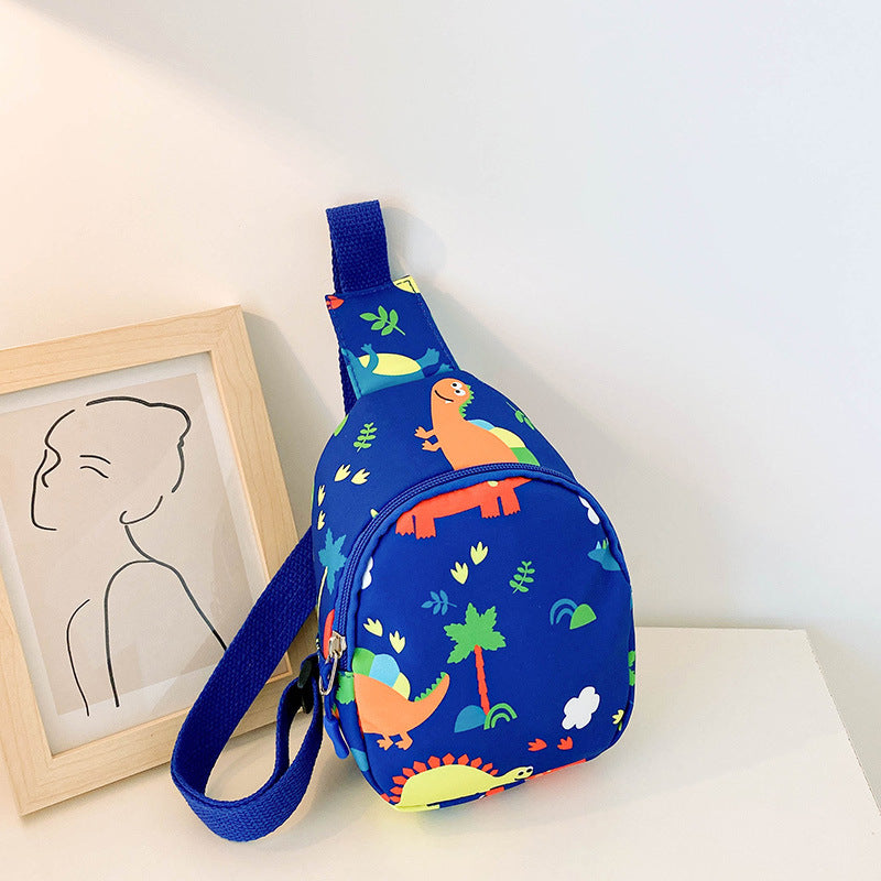 Cute Dinosaur Boys and Girls Crossbody Bag