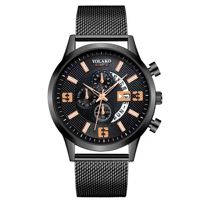 Reloj de moda para hombre con calendario digital grande 