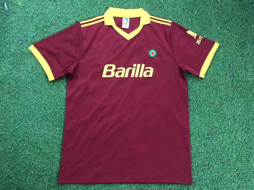 92-94 Roma Retro Waddle Falc?o Giannini Totti Home/Away Jersey