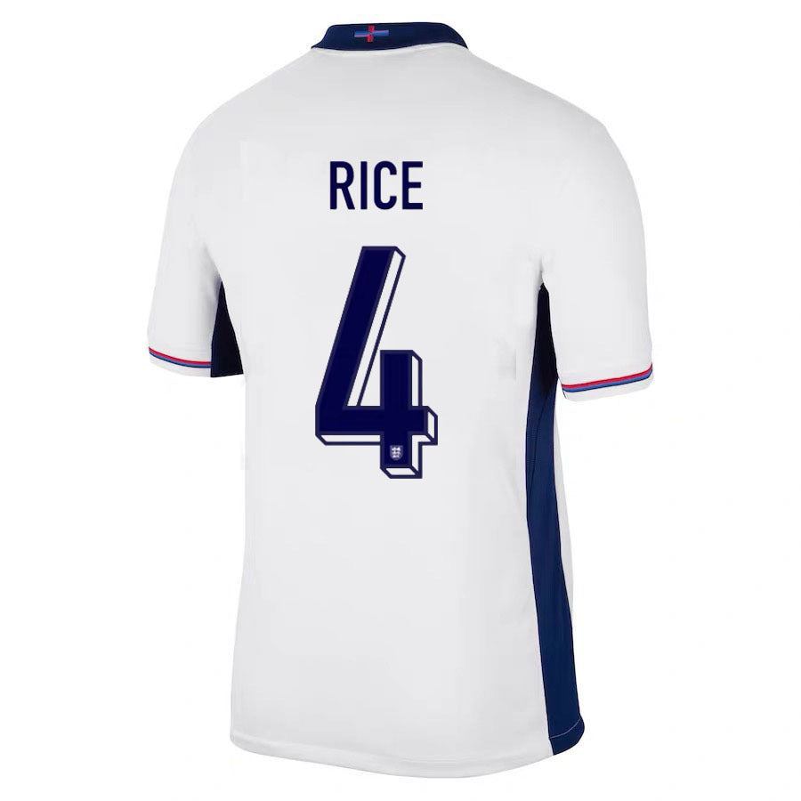 2024 Euro England Home/Away 10 Bellingham Saka Foden Rice Jersey