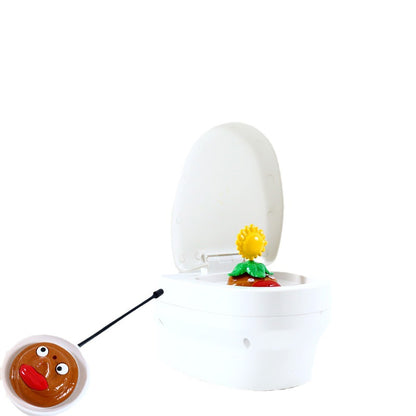 Remote Control Moving Water Spraying Toilet Prank Toy Stress Relief Magical Gift Novelty Item