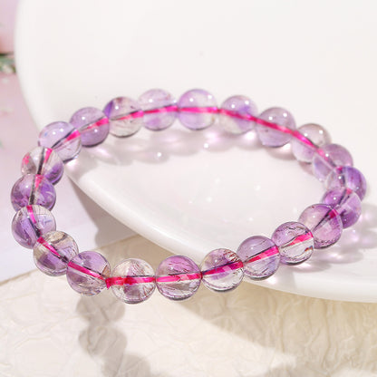 Natural purple super seven bracelet women