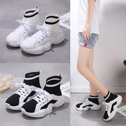 hot sale Flying knitting sneakers