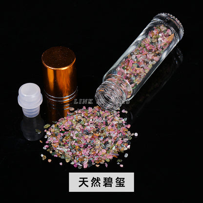 10Ml ball bottle natural crystal gravel essential oil bottle