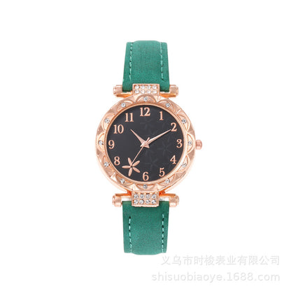 Black Starfish Dial Women's Watch