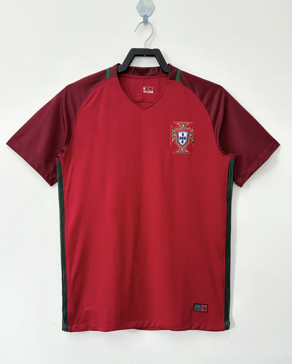 66-04-16 Portugal Retro Figo Ronaldo Rui Costa Pepe Jersey